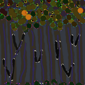 Orchard at Night