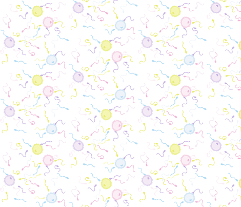 Happy Birthday (Confetti)  fabric by rothcommaannie on Spoonflower - custom fabric
