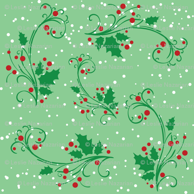 Holiday Holly Berries