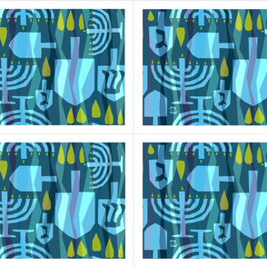 Dreidel Dreidel Placemats
