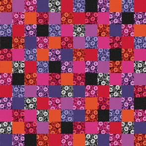 Candied Spider Cheater Quilt