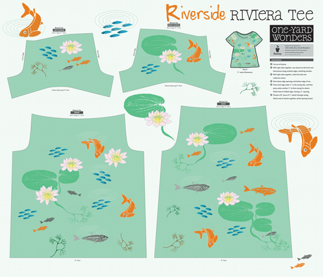 Riverside Riviera Tee fabric by creative_merritt on Spoonflower - custom fabric