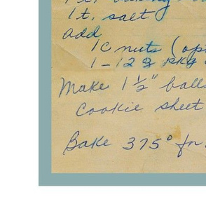 Recipe patterns for cutting