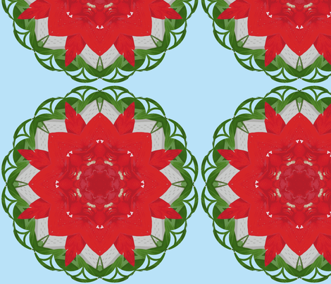 Kaleidoscope Going Christmas fabric by fayebeasintx on Spoonflower - custom fabric