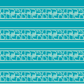 nerds, geeks and stripes turquoise