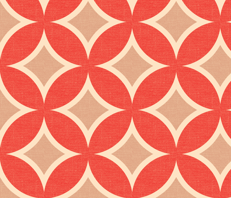 linen_mod_tile5 fabric by marcador on Spoonflower - custom fabric