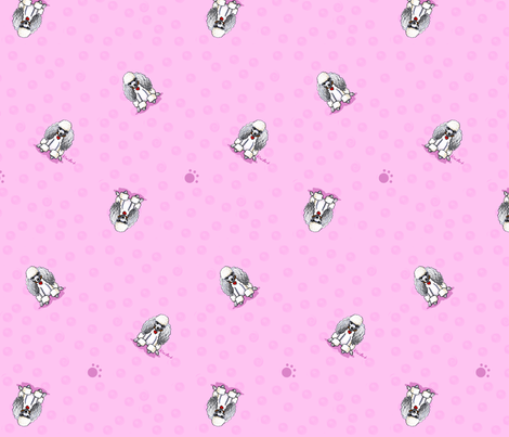 Poodles On Pink