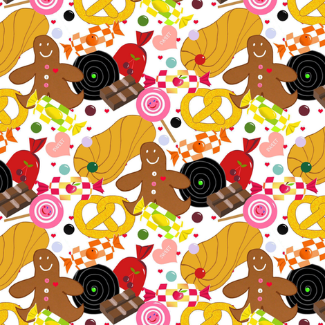 Sweet_surprise fabric by alfabesi on Spoonflower - custom fabric