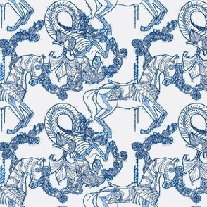 Blue Carousel