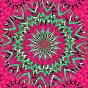 Modern Winter Snowflakes 10 - Think Pink!