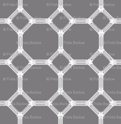 Mosaic Regency in Steel Gray