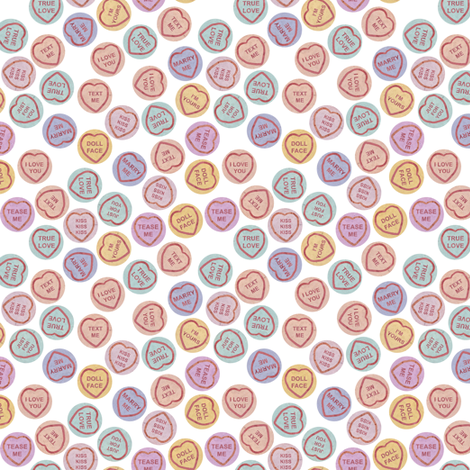 SWEETS fabric by lusyspoon on Spoonflower - custom fabric
