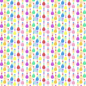 Candy Rain scribble background tiny