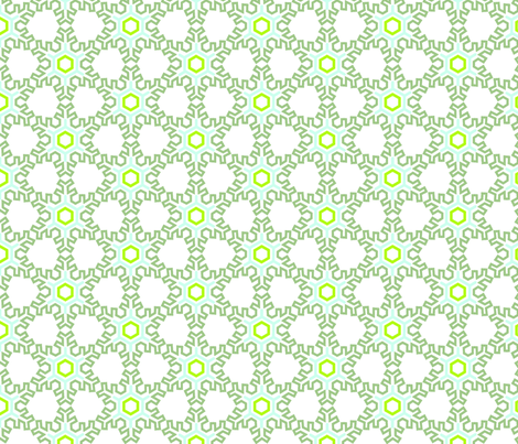 sNowflake fabric by meli_lees on Spoonflower - custom fabric