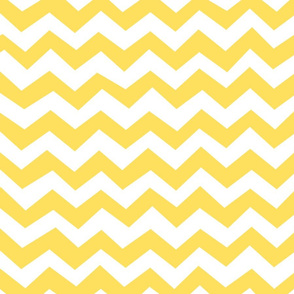 Chevron Lemon Zest Yellow