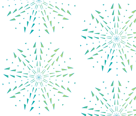 Snowflake Spirals 5 fabric by animotaxis on Spoonflower - custom fabric