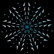 Snowflake Spirals 10