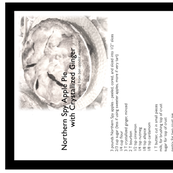Apple pie recipe tea towel