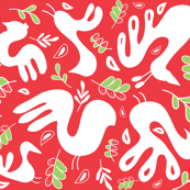 A Fancy Feathery Flock 2!...Holiday edition!! (christmas candy apple, holly and white)