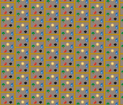 Magic Elements fabric by makersway on Spoonflower - custom fabric