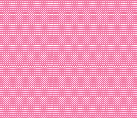 Pink Chevron fabric by kiniart on Spoonflower - custom fabric