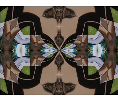 Kaleidescope 3616 v.5 fabric by wyspyr on Spoonflower - custom fabric