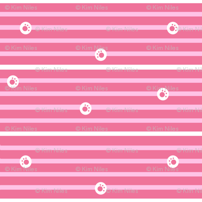 Striped Pawprints