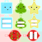 Cute Kawaii Gift Tag