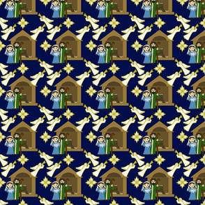 Children's Nativity Design - Angels Everywhere