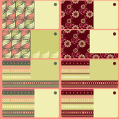 Cut & Fold Square Gift Tags
