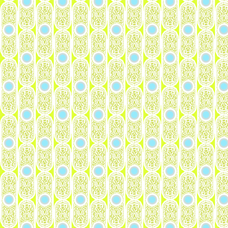 CARTOUCHE - hyper green and robin's egg