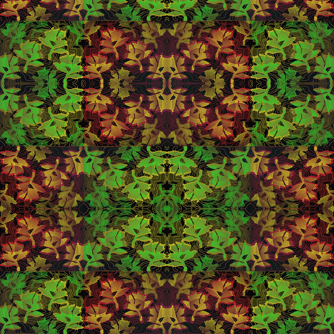 fall and spring leaves fabric by y-knot_designs on Spoonflower - custom fabric