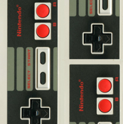 NES Controller Brick Pattern