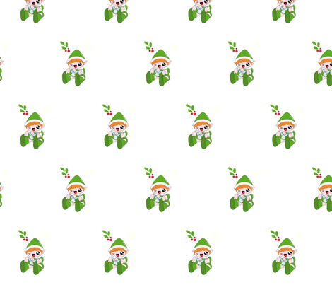 elfo-ed fabric by lucyola on Spoonflower - custom fabric
