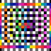 Spectrum Cheater Quilt