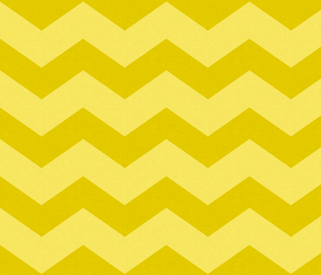 Wide Yellow Chevron  fabric by curious_nook on Spoonflower - custom fabric