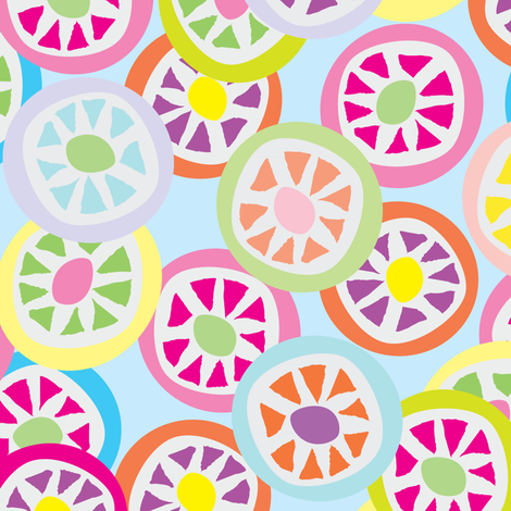 Mmmm Candy! fabric by owlandchickadee on Spoonflower - custom fabric