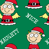 Christmas Elves Naughty and Nice