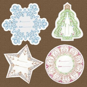 Hand Drawn Gift Tags