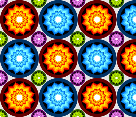 roundels - half-sine fabric by sef on Spoonflower - custom fabric