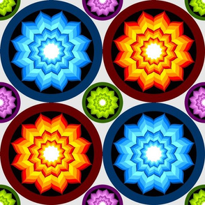 roundels - half-sine