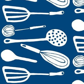 Magic Kitchen Tools (midnight sky blue & white)