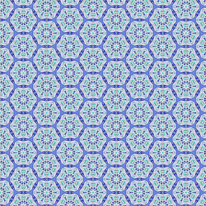 Cells of life blue