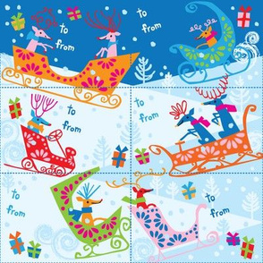 Special Delivery! Reindeer Gift Tags