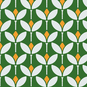 Mod flower orange