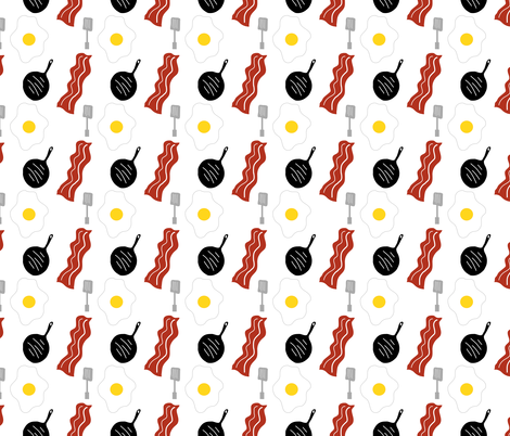 Breakfast fabric by beththompson on Spoonflower - custom fabric