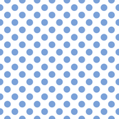 Winter Paisley dark blue dots
