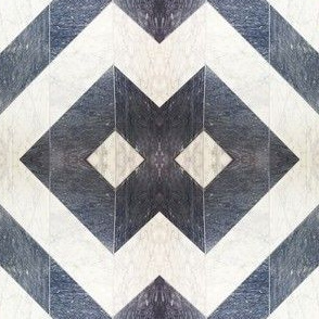 Chevron grey marble