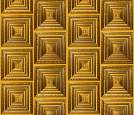 I've Been Framed  fabric by whimzwhirled on Spoonflower - custom fabric