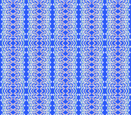 Hand Drawn Arrows on Blue